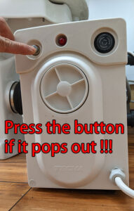 How to fix up-flush toilet clog's issue step one